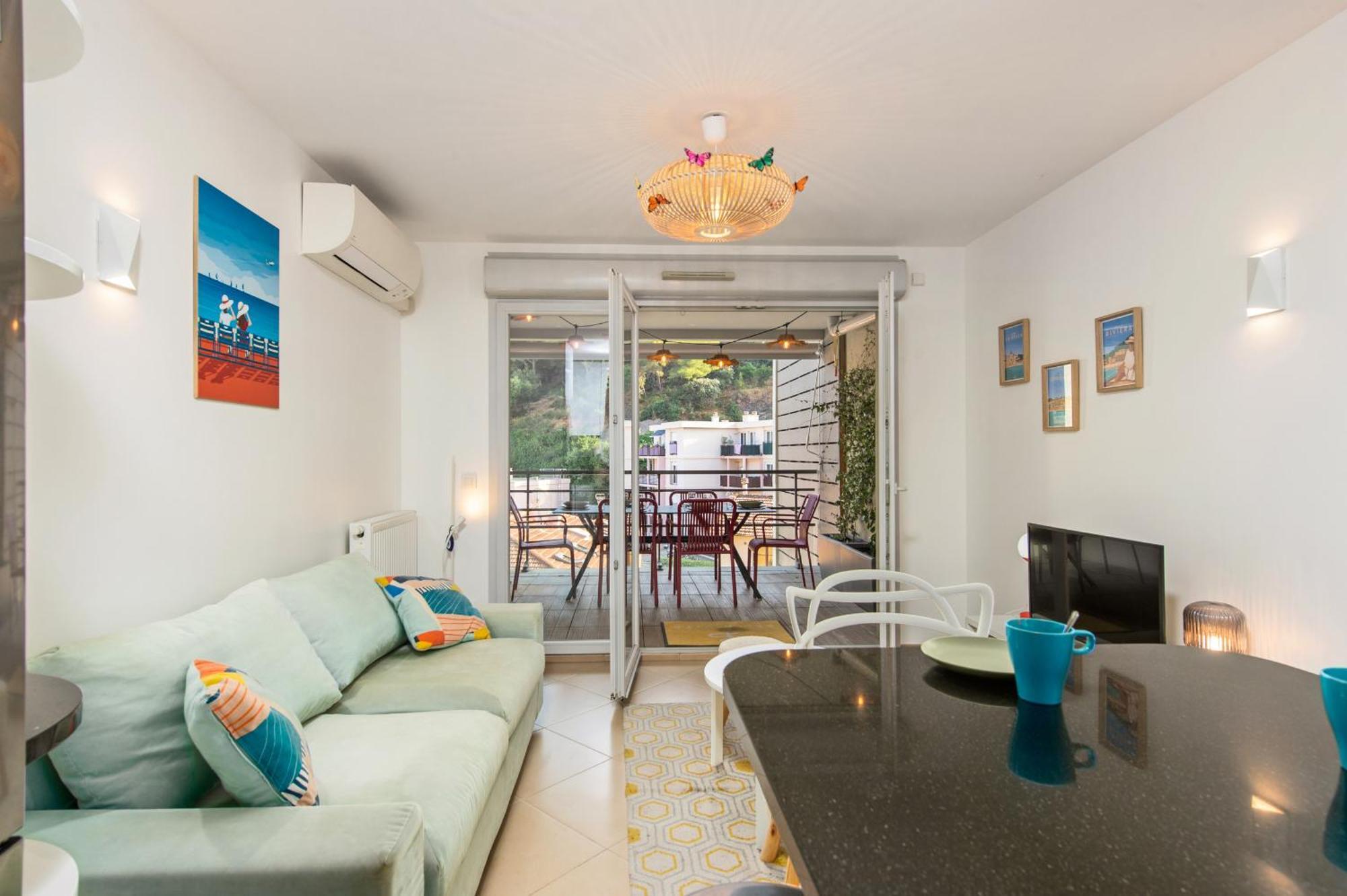 "L'Idyllique" Parking, Piscine, Plage, Calme Assure, Gare Roquebrune-Cap-Martin Luaran gambar