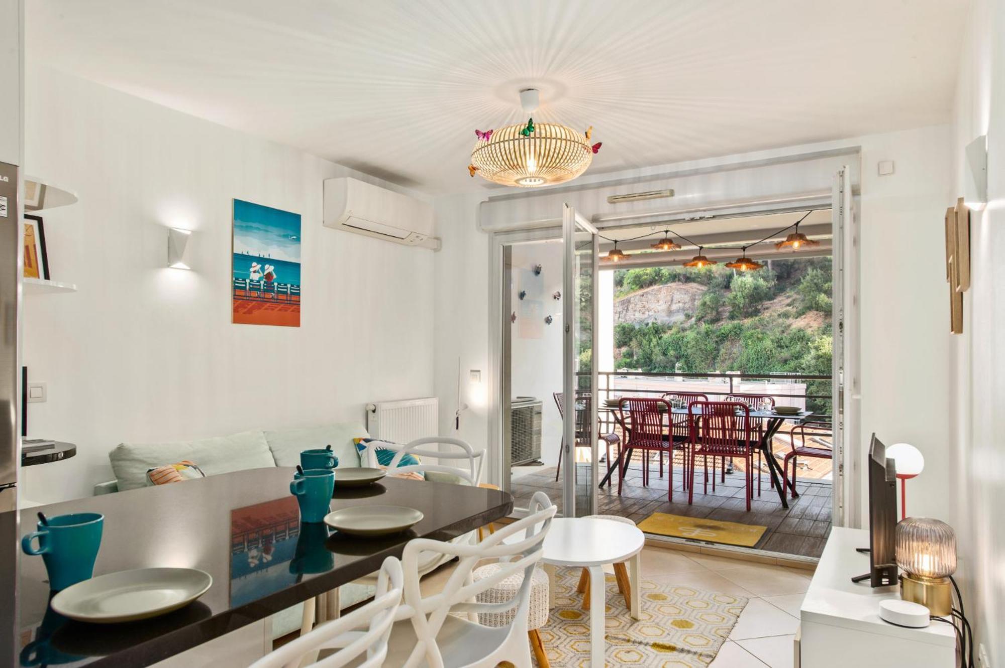 "L'Idyllique" Parking, Piscine, Plage, Calme Assure, Gare Roquebrune-Cap-Martin Luaran gambar